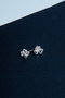 Heliophilia Silver Pendientes de Plata de Ley 925 con Circonia